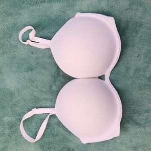 Pink victoria's secret women's bra Color White